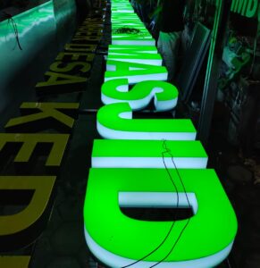 pusat huruf timbul akrilik led rembang blora pati kudus semarang